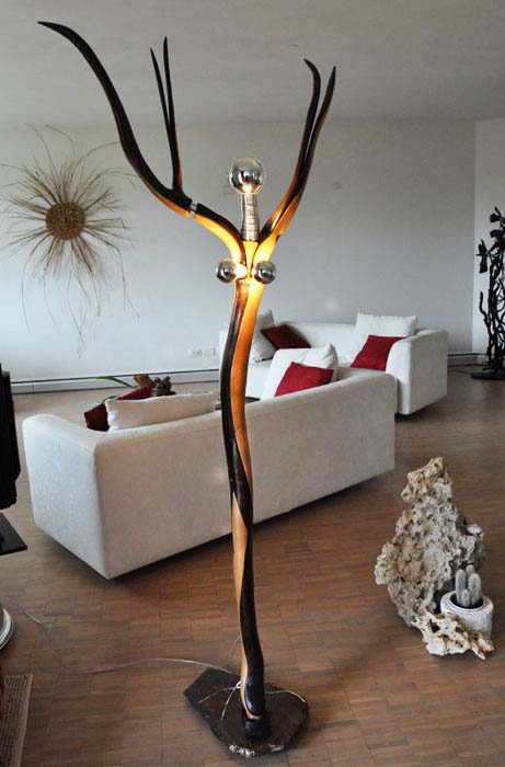 scultura luminosa selvaggia by atocaio